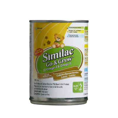 Similac Isomil Step 2 , Powder, 800 g cans - A soy-based, milk-free, lactose-free, iron-fortified formula designed for babies 6 to 24 months old eating cereal and baby foods.